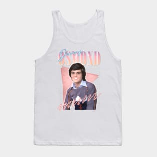 Donny Osmond - Retro 70s Aesthetic Fan Design Tank Top